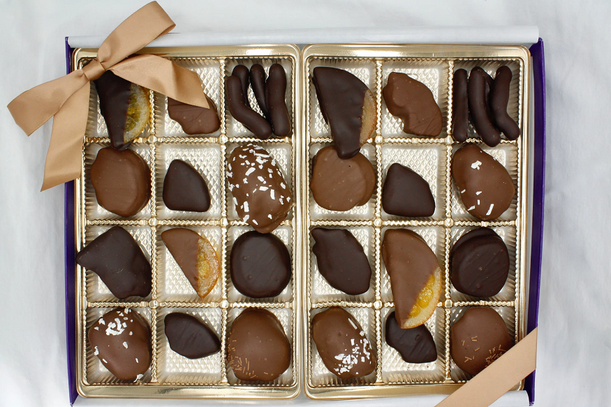 chocolate covered fruit gift box